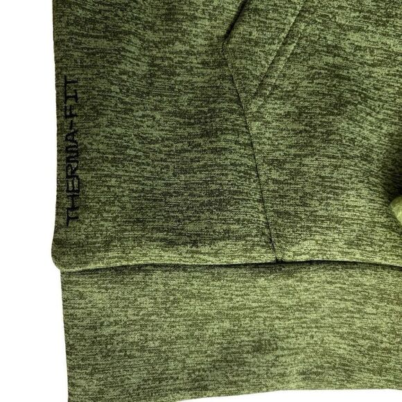 Nike Therma-FIT Men's Training Full-Zip Bomber Jacket Green - Picture 15 of 15